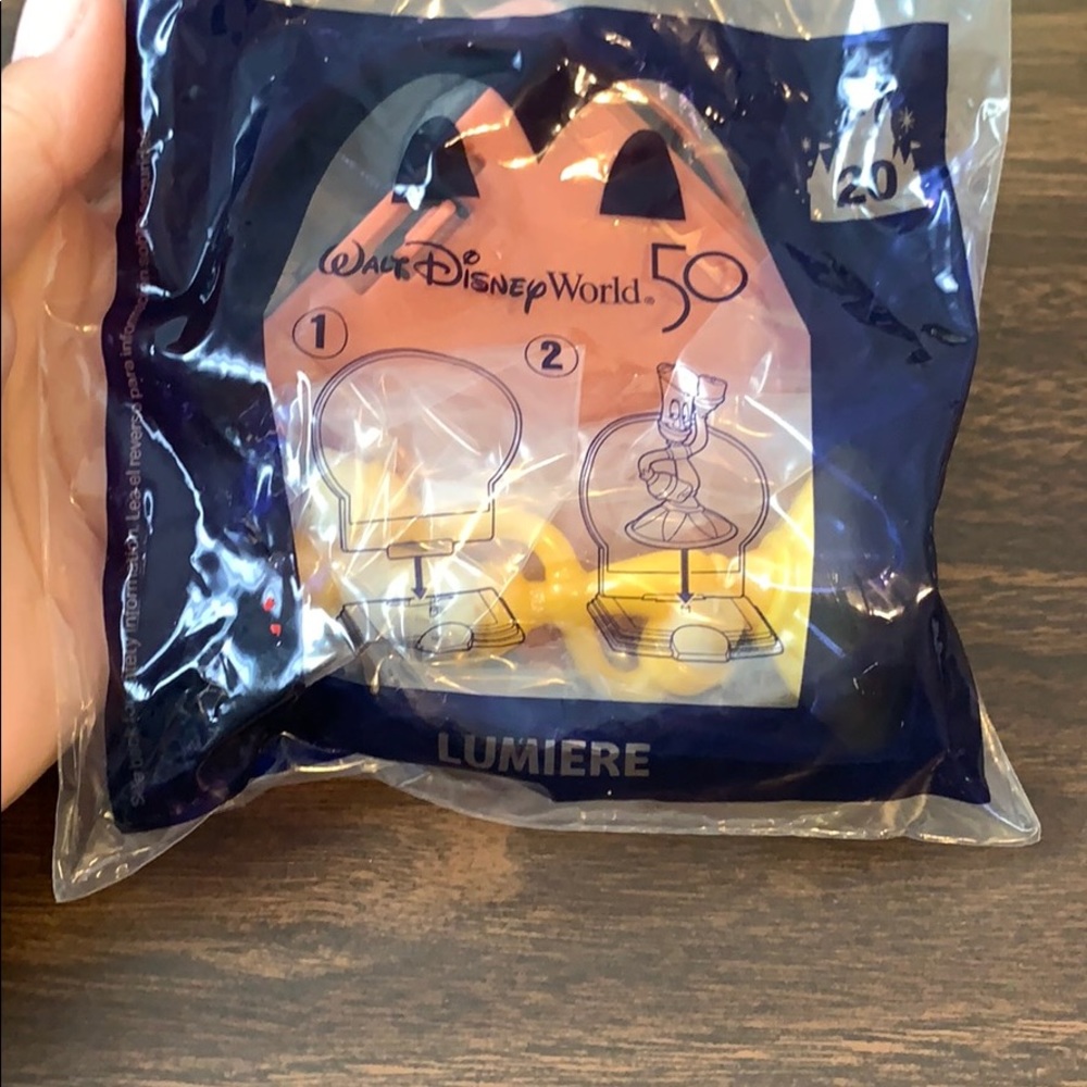 Lumiere McDonalds Disney 50th Happy Meal Toy